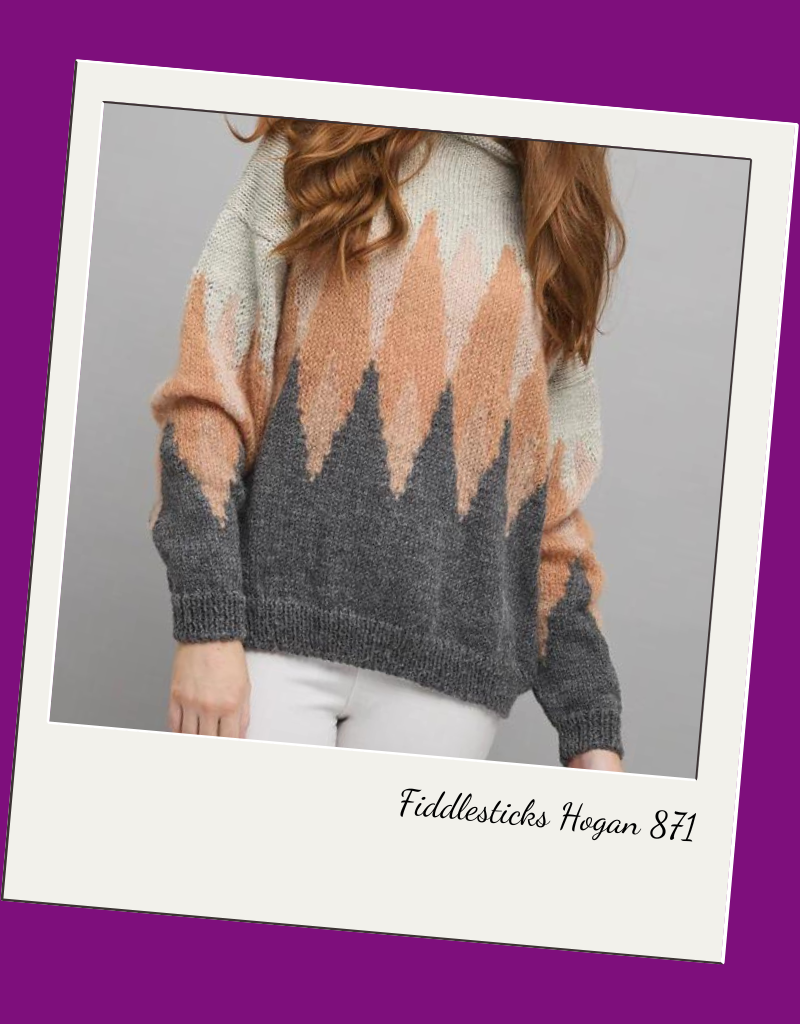 Fiddlesticks Ladies Sweater Knitting Patterns
