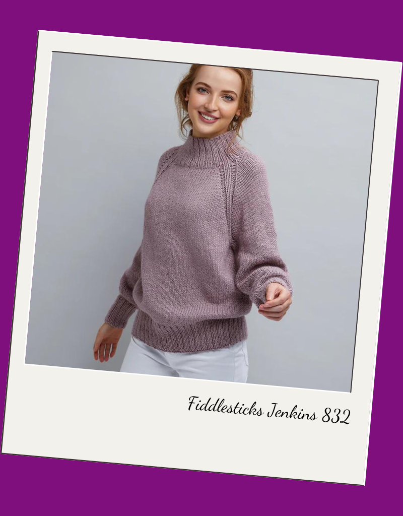 Fiddlesticks Ladies Sweater Knitting Patterns