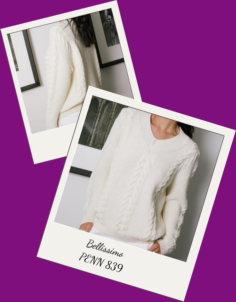 Bellissimo Ladies Sweater Knitting Patterns