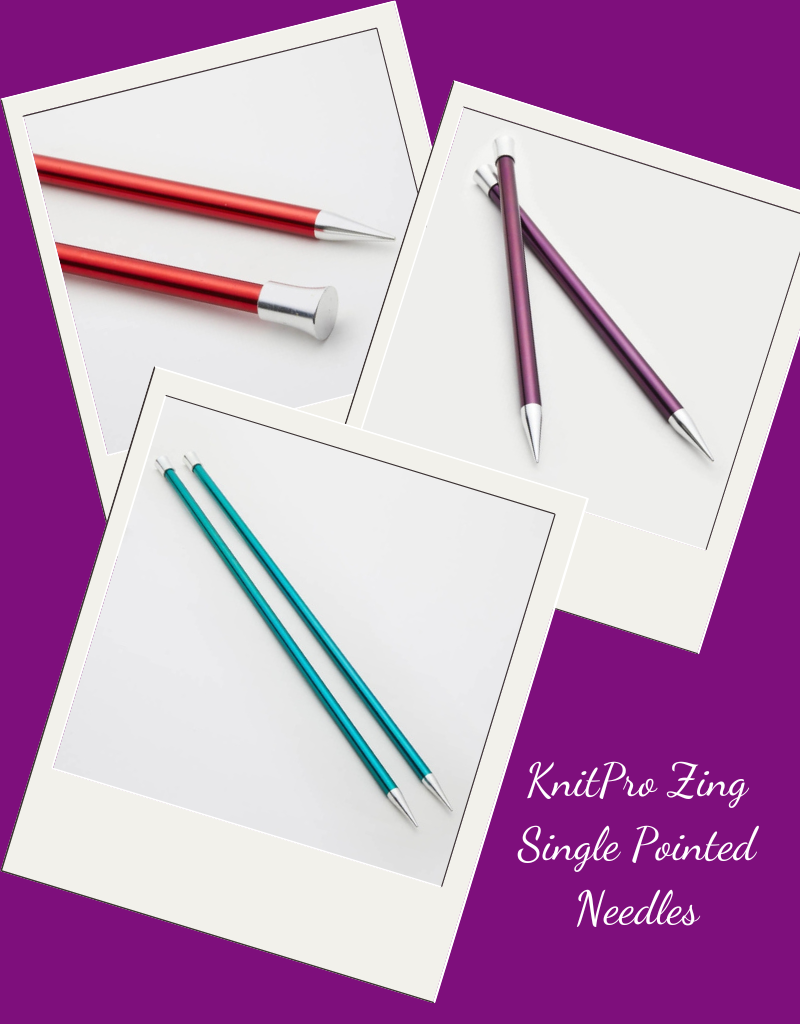 KnitPro Zing Single Pointed Needles