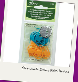 Clover Jumbo Locking Stitch Markers
