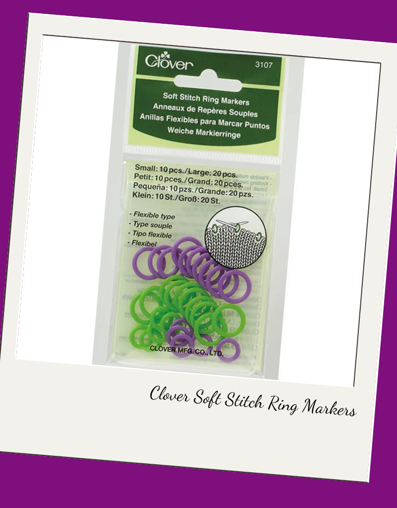 Clover Soft Stitch Ring Markers
