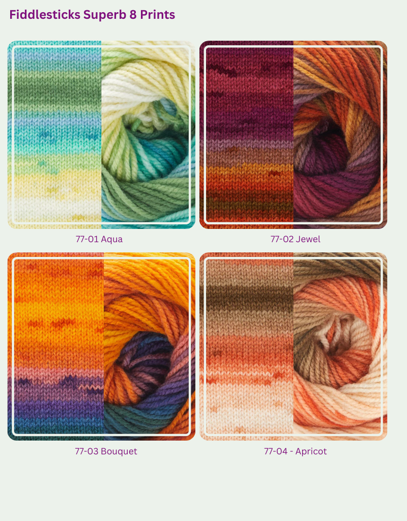 Fiddlesticks Superb 8 Prints