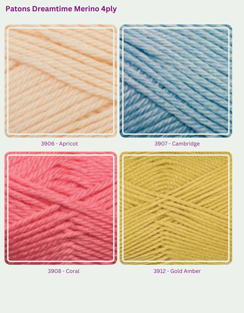 Patons Dreamtime Merino 4Ply