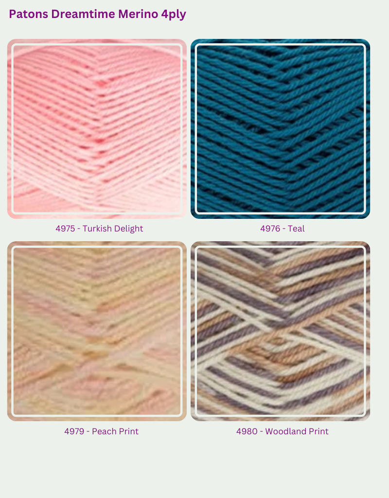 Patons Dreamtime Merino 4Ply