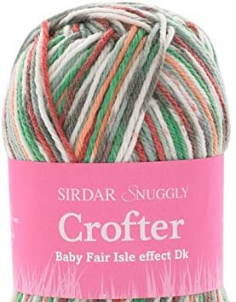 Sirdar Snuggly Baby Crofter Dk - Fair Isle Effect