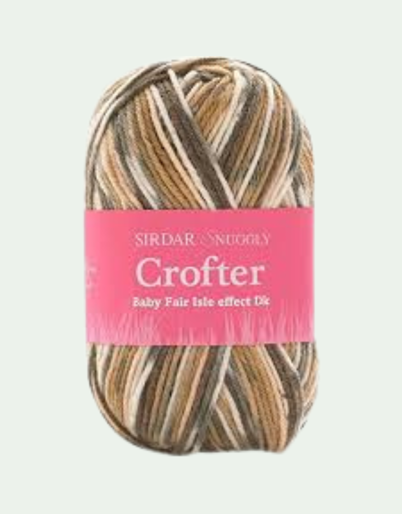 Sirdar Snuggly Baby Crofter Dk - Fair Isle Effect