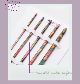 KnitPro Symfonie Wood Crochet Hook Set (Single ended)