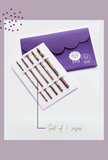 KnitPro Symfonie Wood Crochet Hook Set (Single ended)