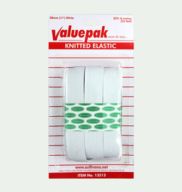 Knitted Elastic 20mm  (Qty 8 m)