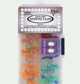 Sewing Clips - 45 Colored Pieces