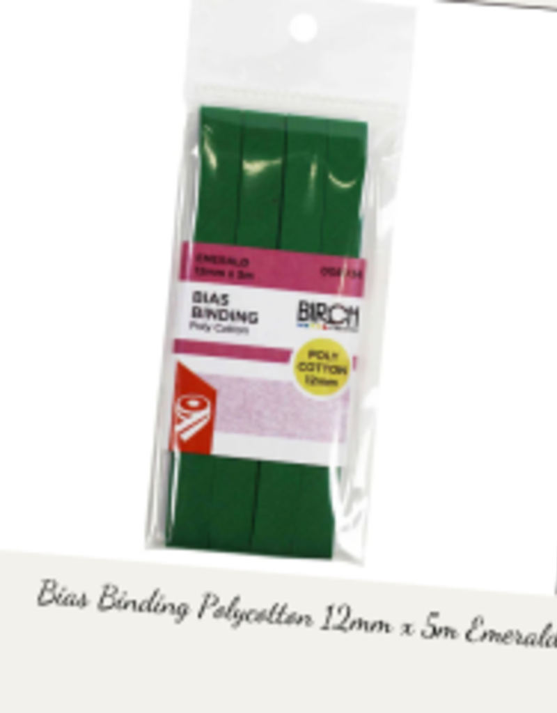 Birch Bias Binding Polycotton 12mm x 5m