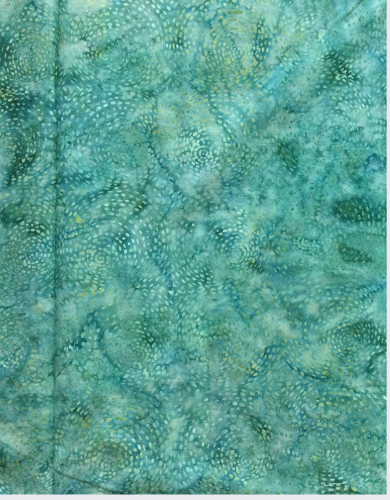 Batik Australia Opal Range - 1430 - Teal/Blue Circular Spots