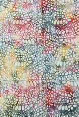 Batik Australia Opal Range - 1415 - Irregular Pebbles Red Tones