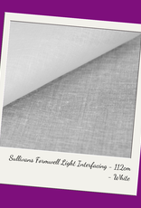 Sullivans Formwell Light Interfacing - 112cm - White