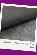 Sullivans Formwell Light Interfacing - 112cm - Black