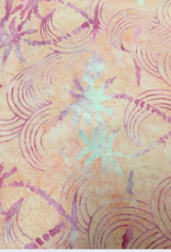 Batik Australia Tropical Delight Range - 1717 Pink Palm Trees & Waves
