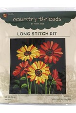 Long Stitch Kit - Gerberas