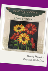 Long Stitch Kit - Gerberas