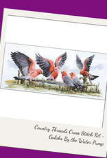 Cross Stitch Kit - Galahs by the Water Pump