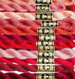 DMC Perle Cotton Size 5 Skeins Column 1 - Fiery Reds