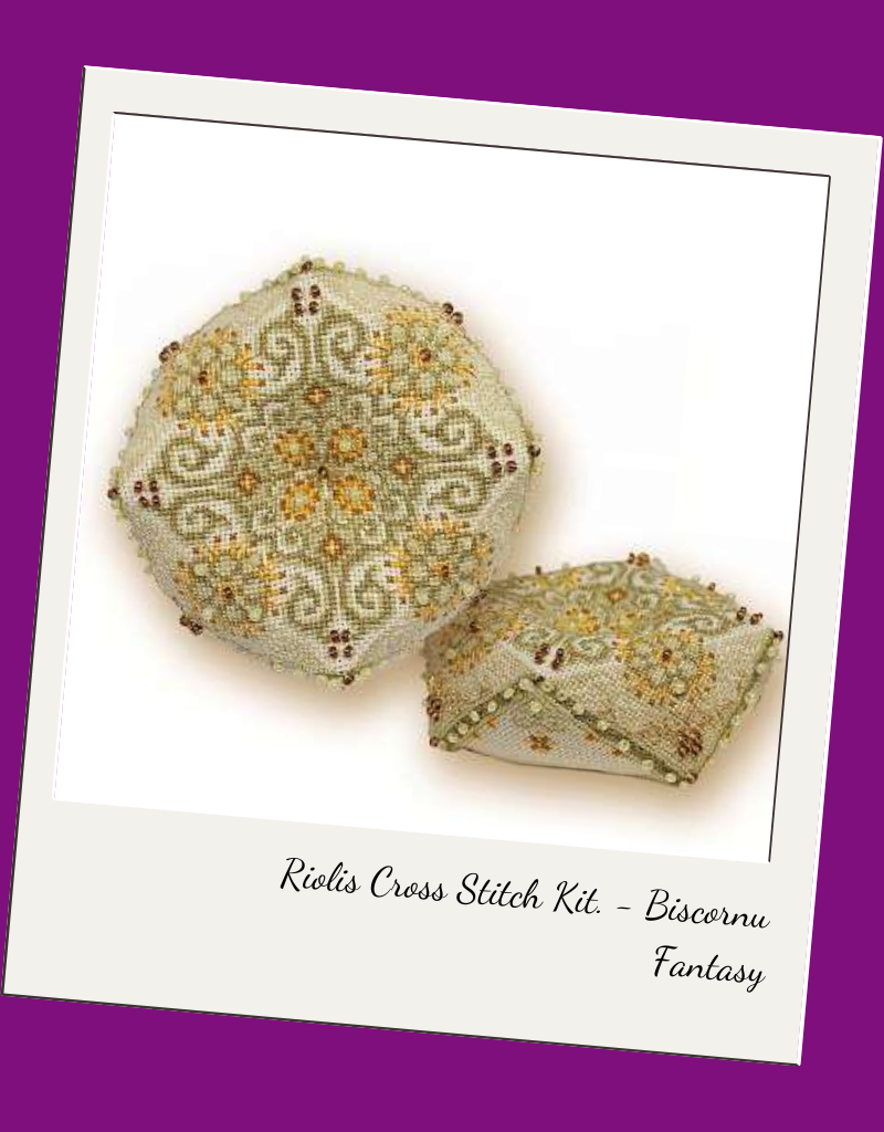 Riolis Cross Stitch Kit - Biscornu Fantasy