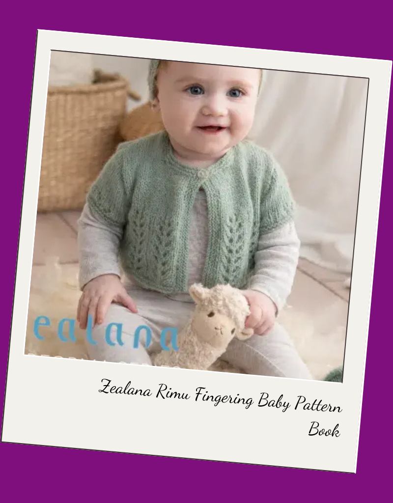 Rimu Fingering Baby Pattern Book