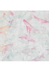 Batik Australia 100% Cotton Batik Light Blue