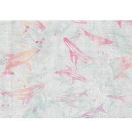 Batik Australia 100% Cotton Batik Light Blue