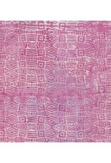 Batik Australia 100% Cotton Batik - Pink lines and Squares