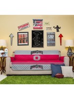 Ohio State Buckeyes Reversible Couch Protector