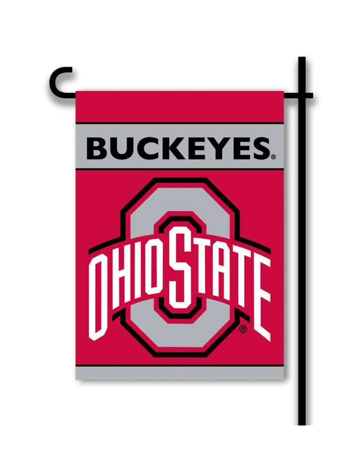 Ohio State Buckeyes 2 Sided Garden Flag Everything Buckeyes