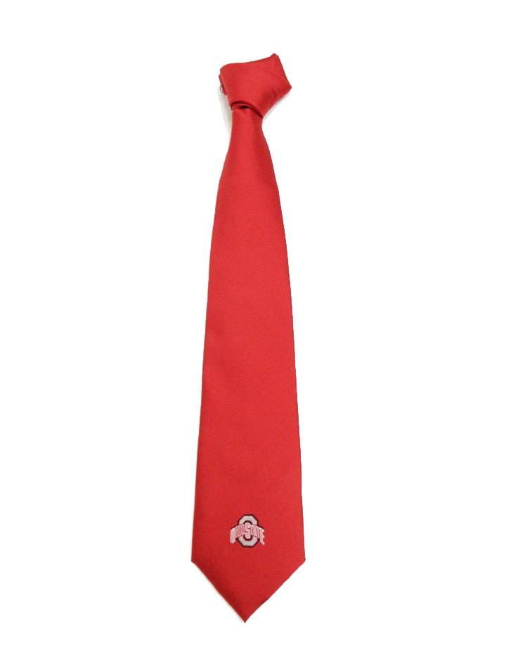 Ohio State Buckeyes Collegiate Woven Polyester Necktie 