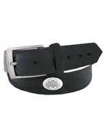 Ohio State Buckeyes Concho Black Leather Belt