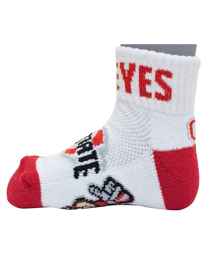 Ohio State Buckeyes Baby Footie Sock
