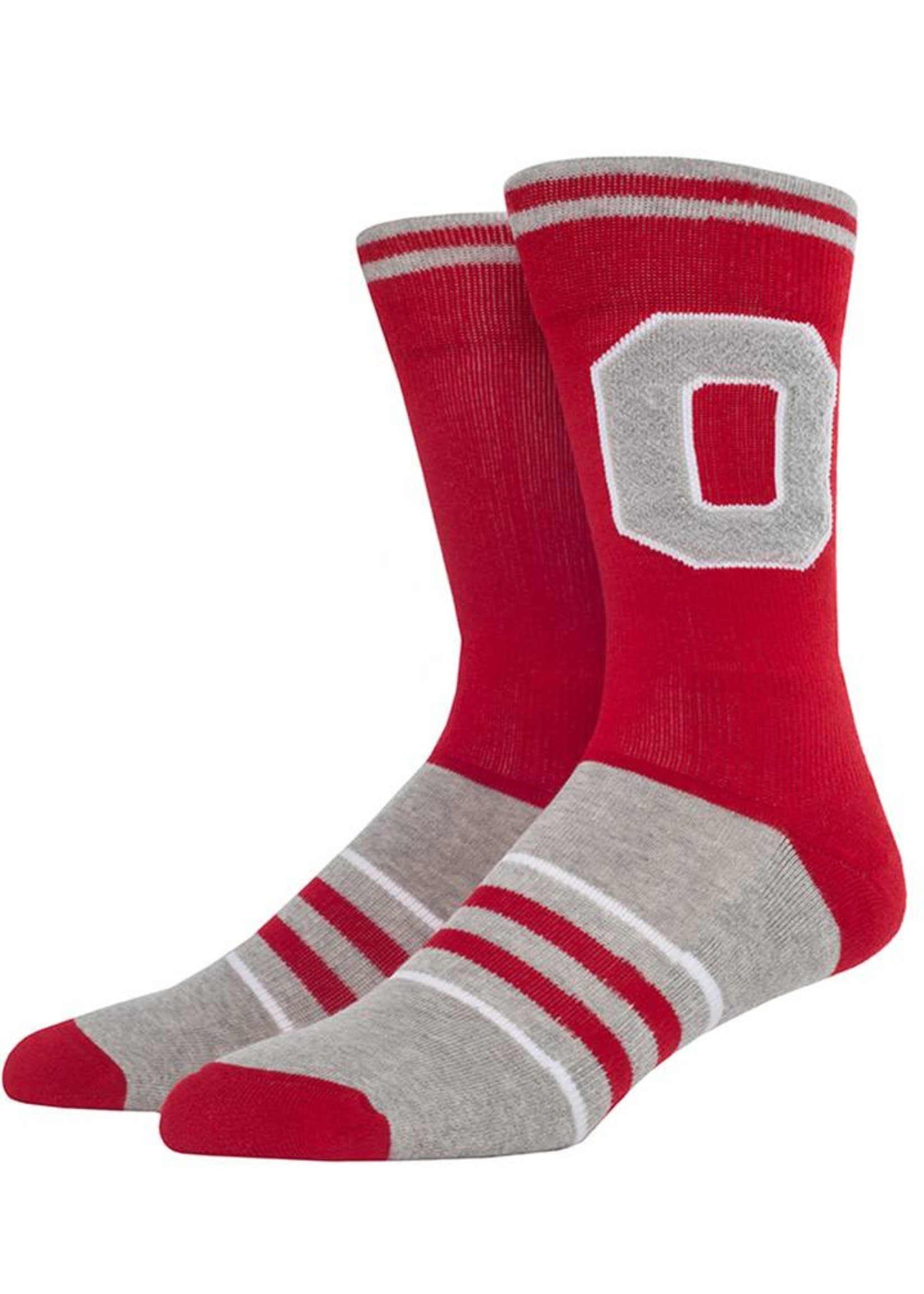 Ohio State Buckeyes Letterman L/XL Socks - Everything Buckeyes