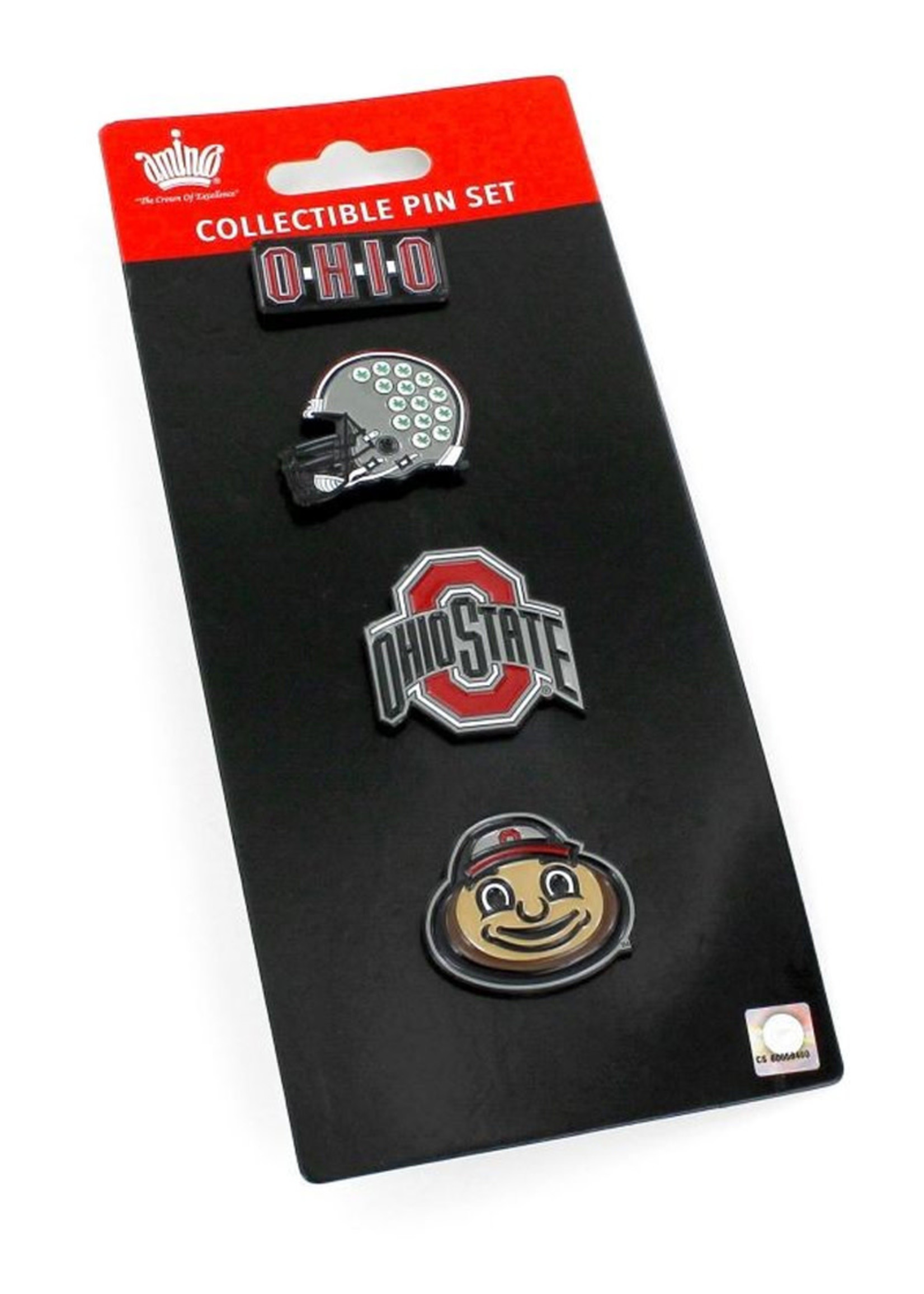Ohio State Buckeyes 4pk Collectible Pin set