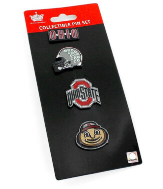 Ohio State Buckeyes 4pk Collectible Pin set