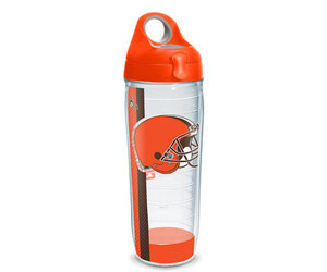 Cleveland Browns Stainless Steel Water Bottle With Wrap