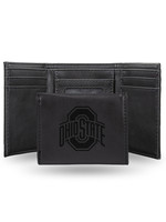 Ohio State Buckeyes Laser Engraved Trifold Wallet