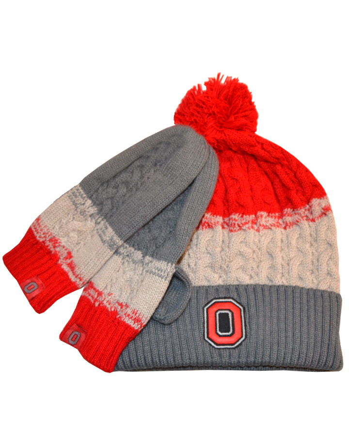 ohio state knit hat