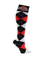 Ohio State Buckeyes Argyle Socks