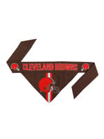 Cleveland Browns 2 Sided Pet Bandanna
