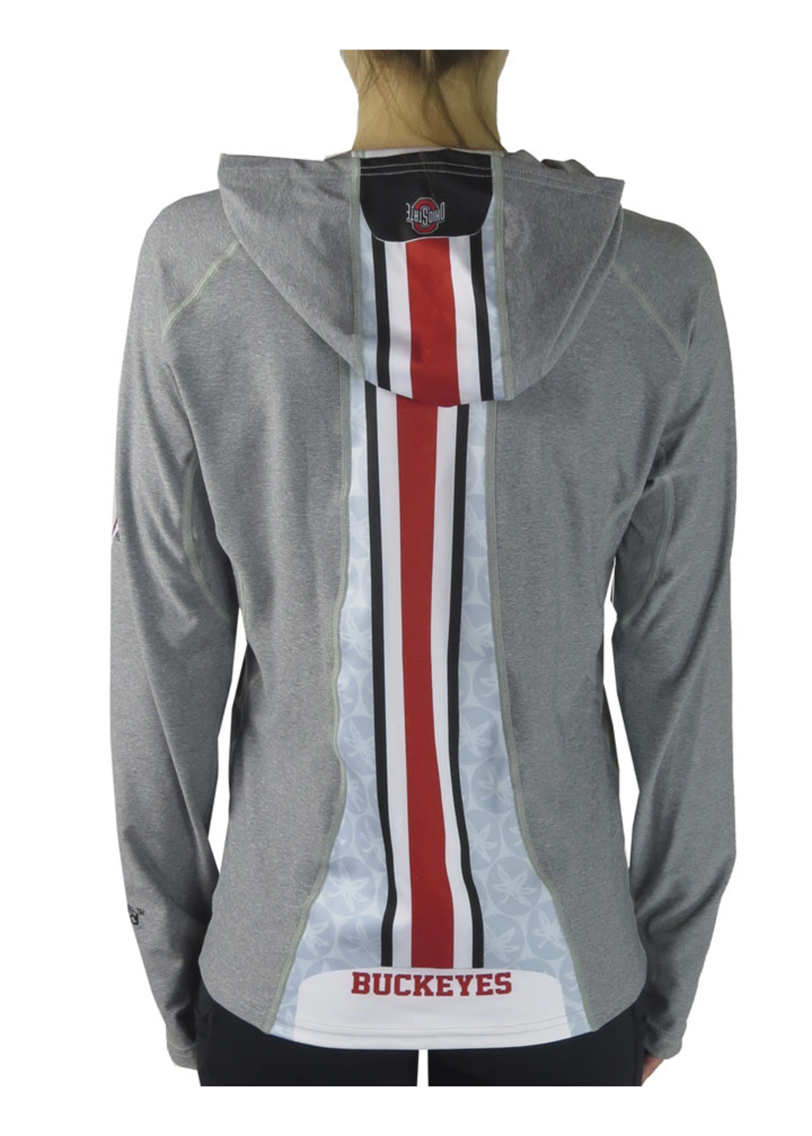 Ohio state hoodie grey Clearance