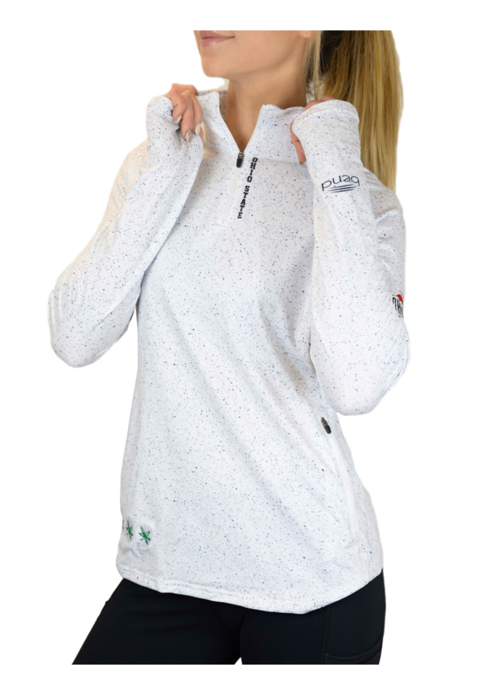 fuzzy ohio state pullover