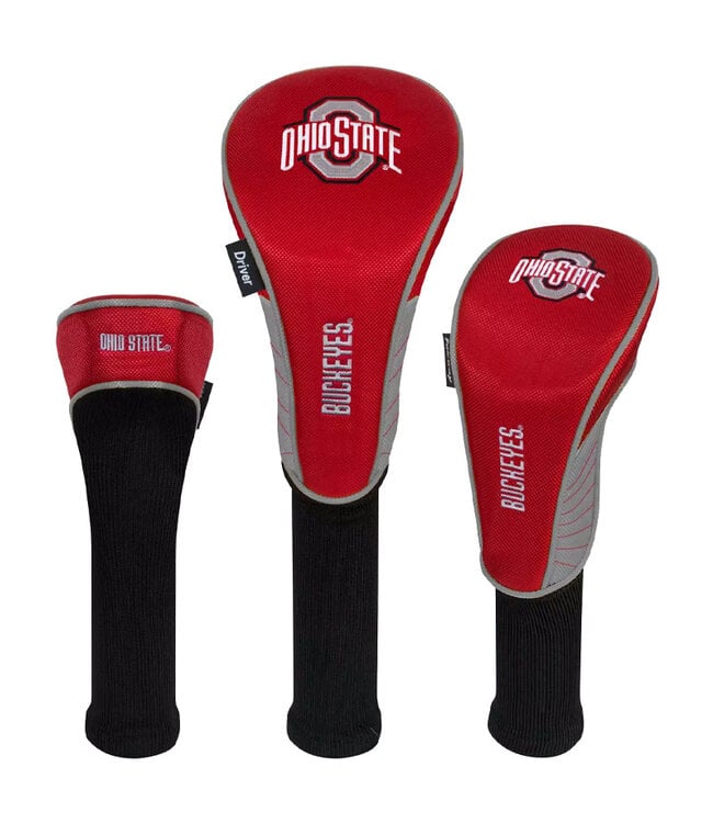 Ohio State Buckeyes Headcovers - 3 Pack