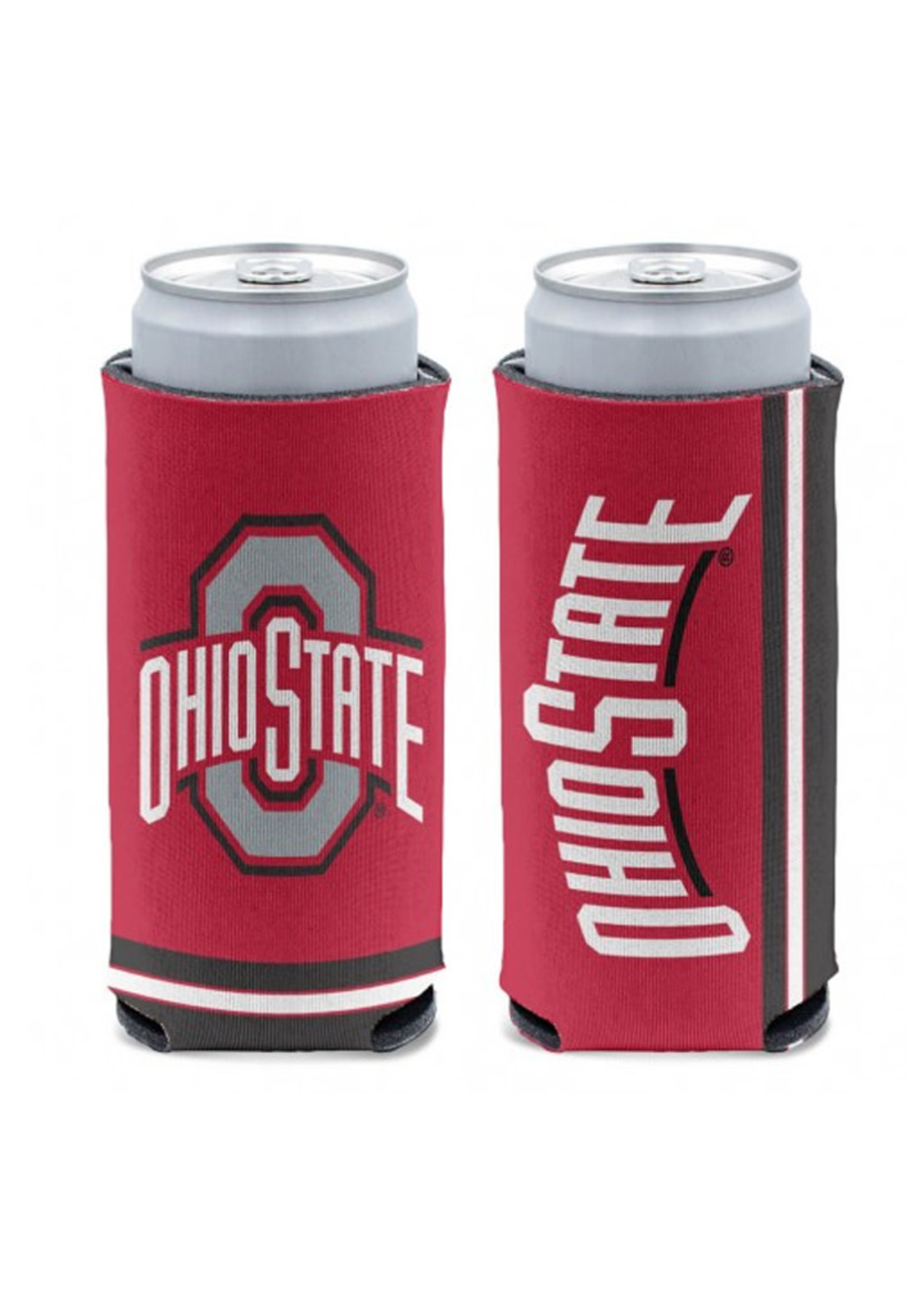 Ohio State Buckeyes Slim Can Cooler - Everything Buckeyes