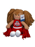 Ohio State Buckeyes Plush Cheerleader Doll