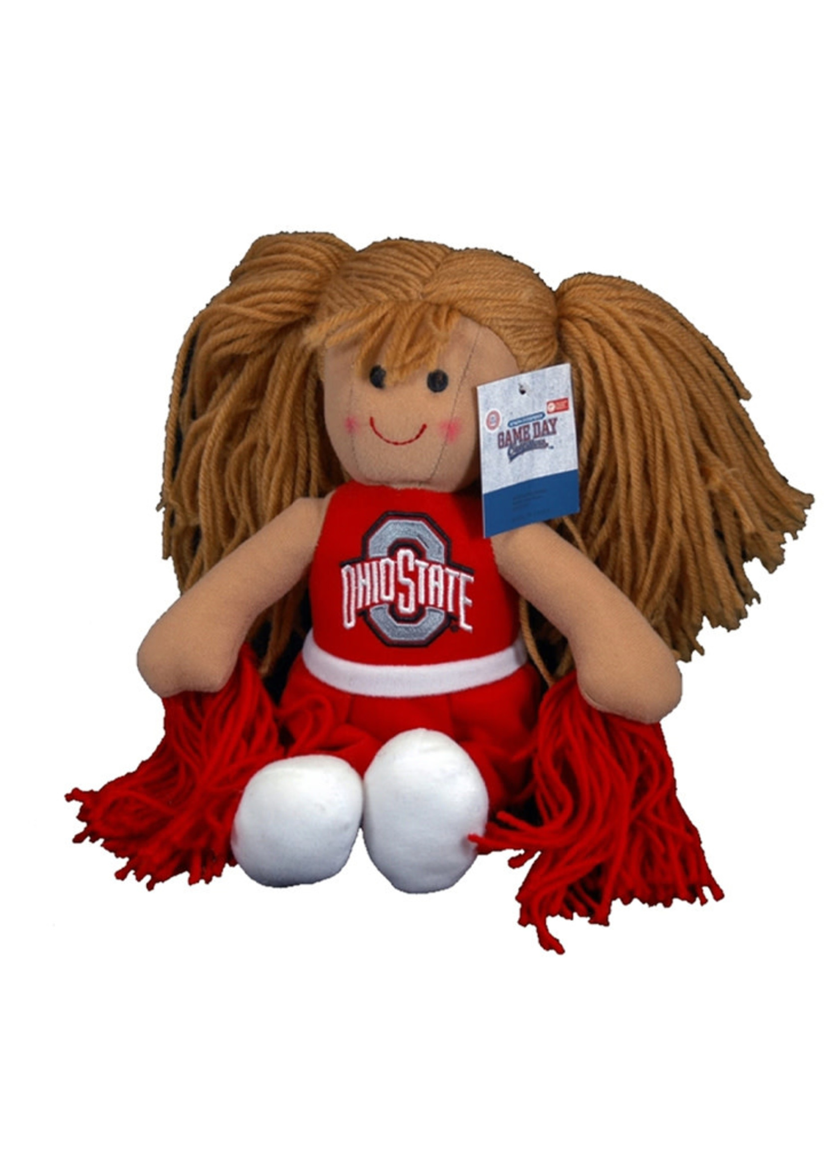 Ohio State Buckeyes Plush Cheerleader Doll