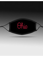 Bend Ohio State Buckeyes Script Ohio Adjustable Fit Face Covering
